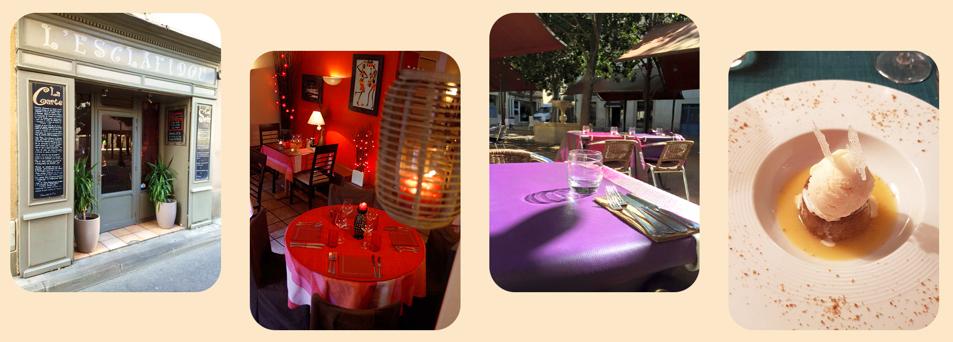Le restaurant - L Esclafidou - Nîmes
